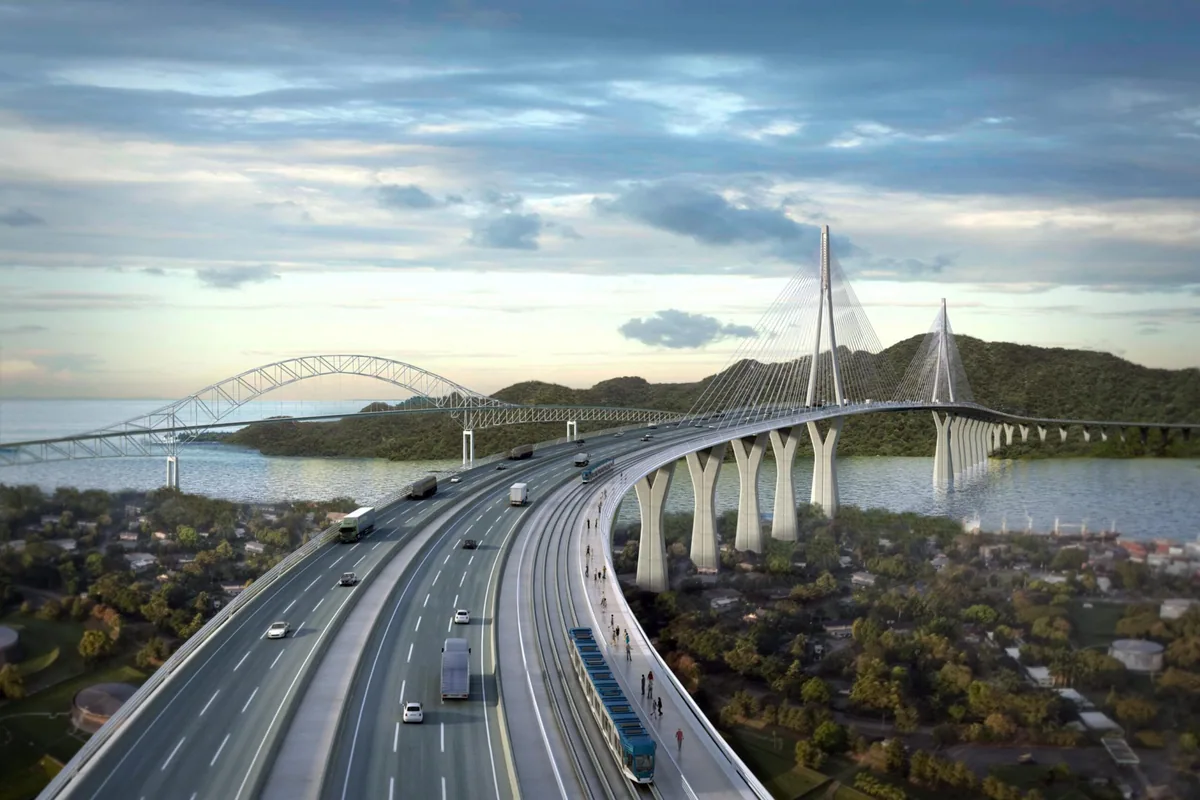 Imagen del Cuarto Puente publicada en el blog de Grupo Suárez; referencia del proyecto, no constancia de obra terminada.