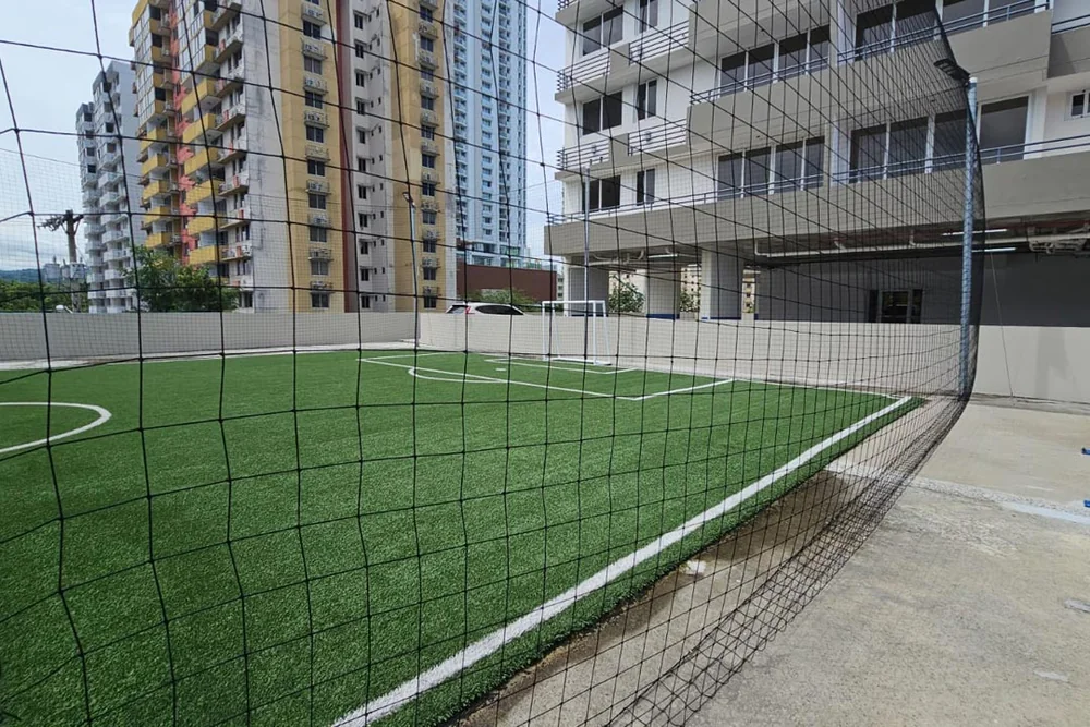 Cancha del proyecto Venice Place